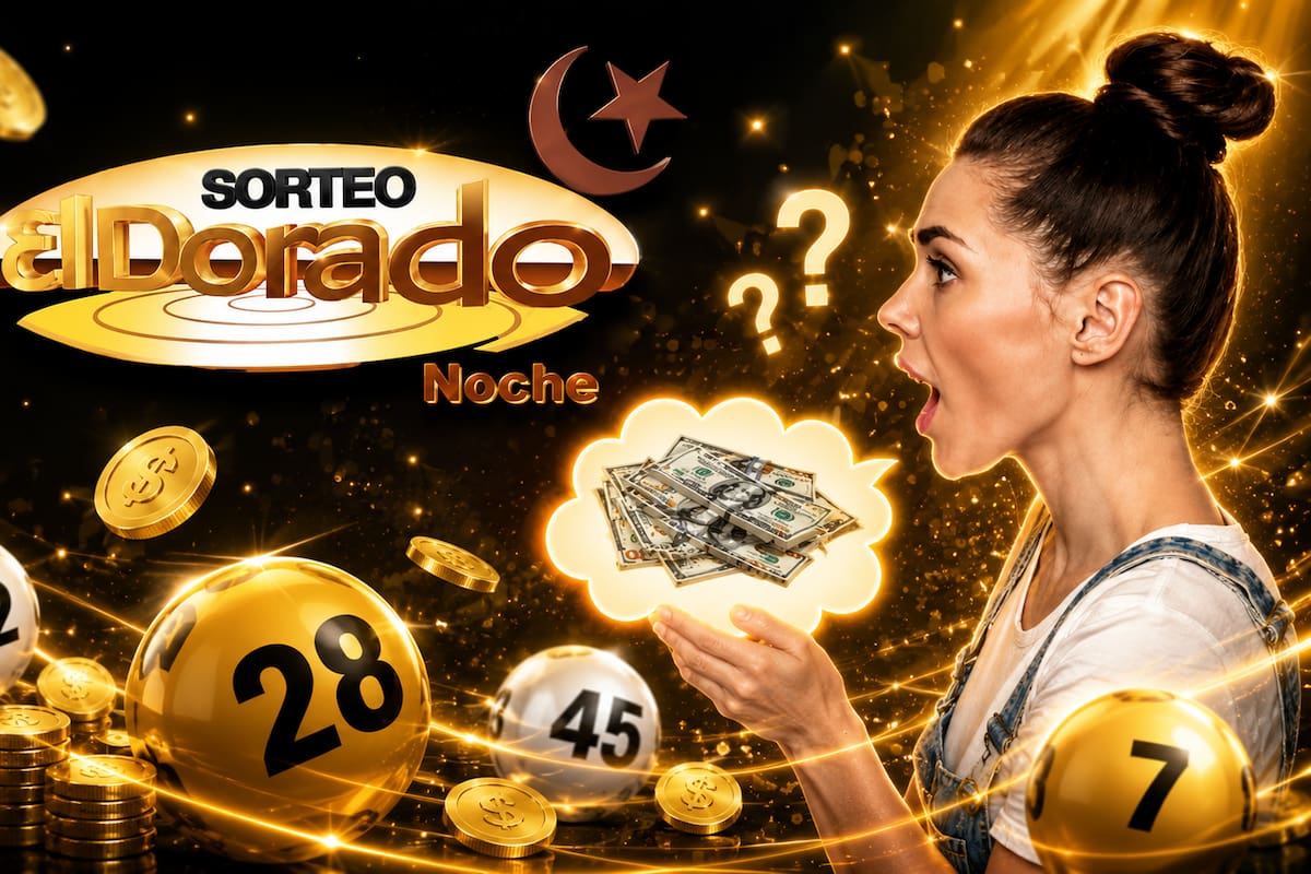 Dorado Noche: conozca el número ganador del sorteo de hoy.
