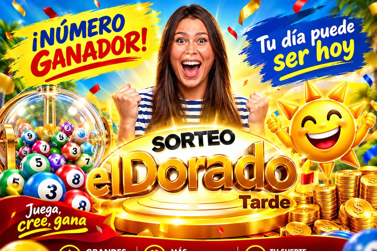 Dorado Tarde: resultado del sorteo de hoy jueves 22 de octubre de 2026.