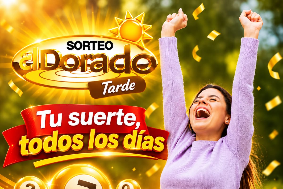 Dorado Tarde: resultado del sorteo de hoy.