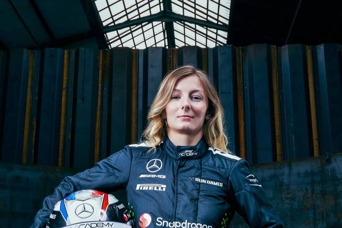 Doriane Pin, campeona de F1 Academy 2025. Foto: Redes Sociales