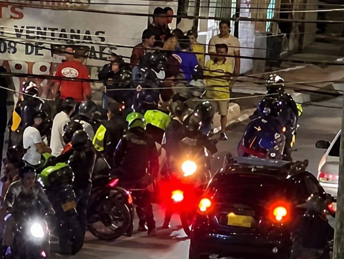 Dos hombres fueron heridos a bala durante ataque armado en Piedecuesta