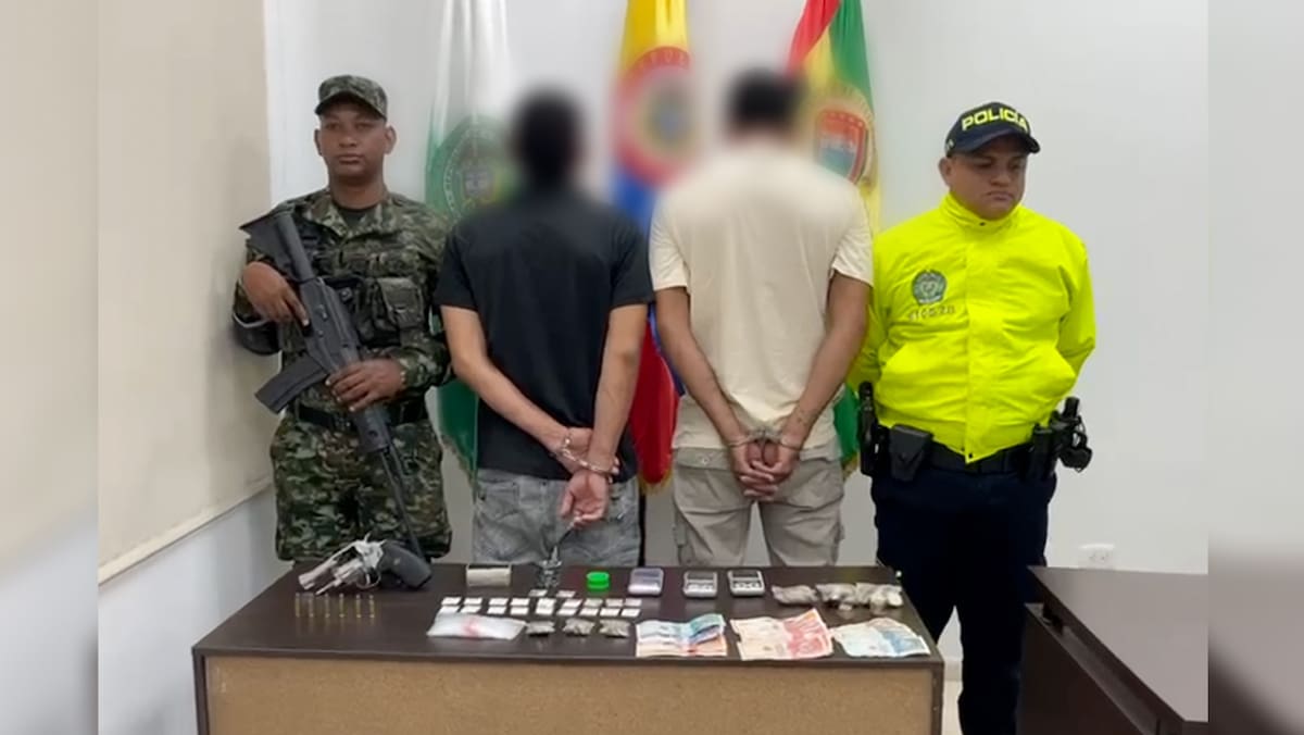 Dos hombres son señalados de traficar drogas y participar en un intento de homicidio en Santander