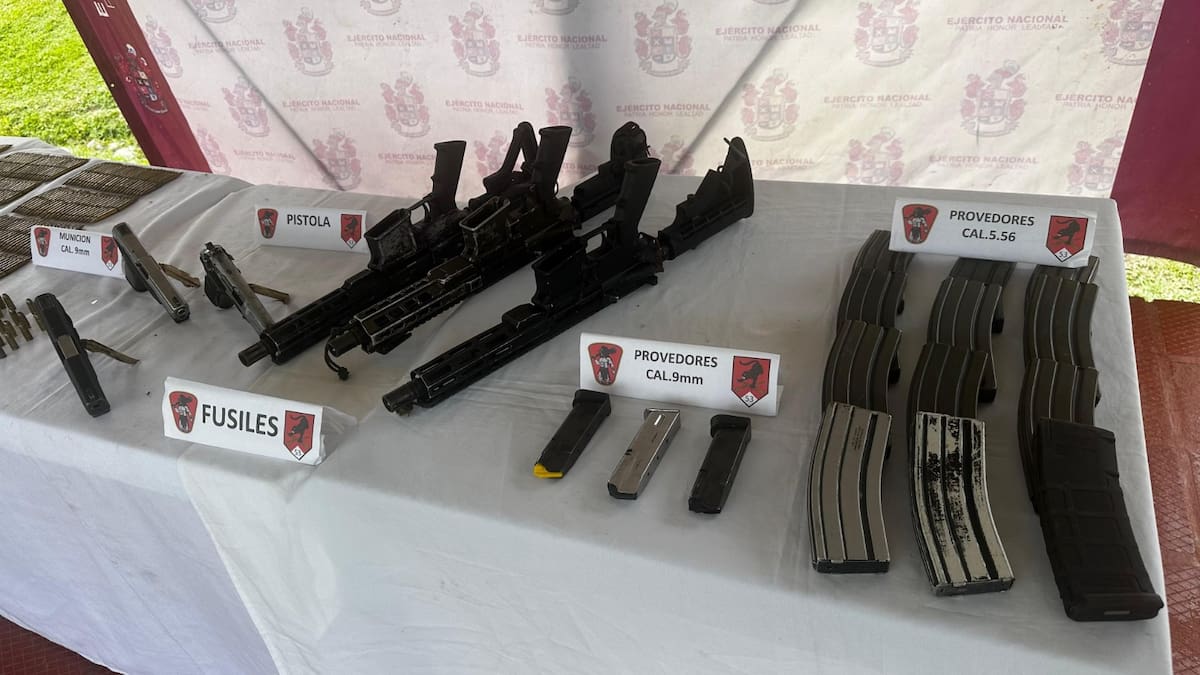 El Ejército reportó el sometimiento de dos jóvenes vinculados presuntamente a una estructura armada que opera en el departamento de Nariño.