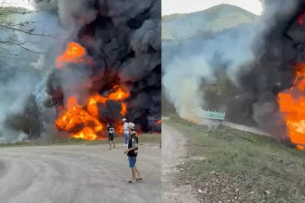 Dos vehículos cargados con combustible artesanal fueron incinerados en el Catatumbo