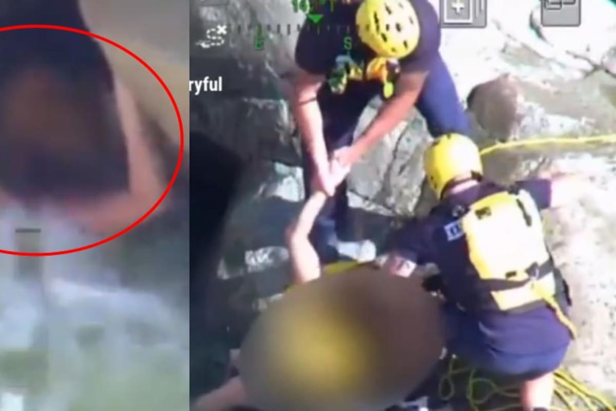 Dramático rescate de mujer en el río Kern de California en Estados Unidos | Tomadas de Video
