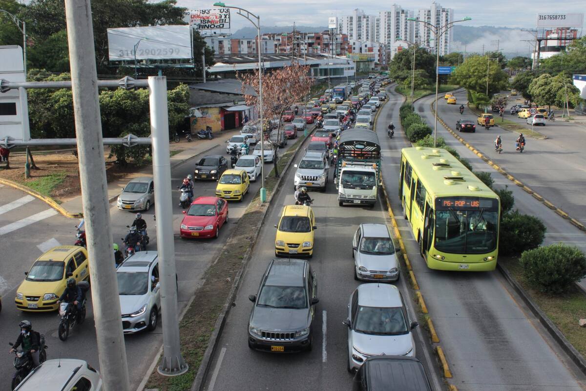 Del 26 de diciembre al 12 de enero no habrá 'Pico y Placa' en Bucaramanga