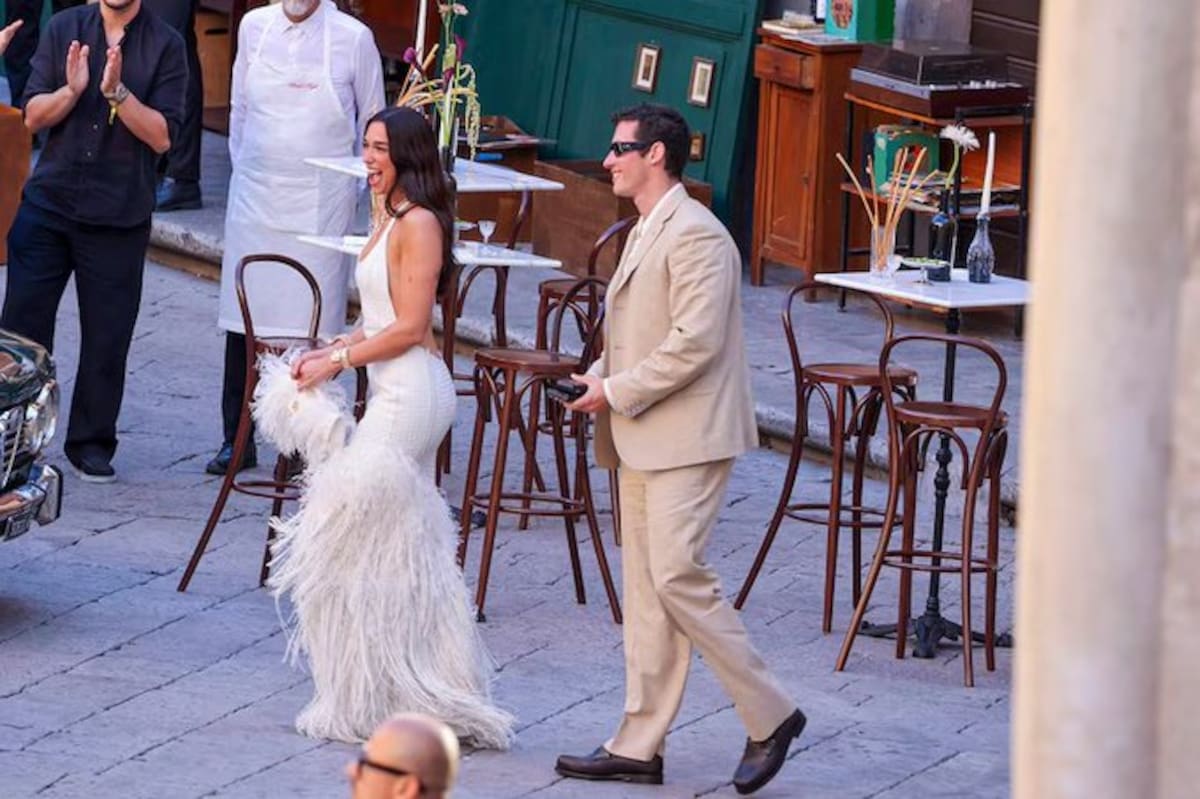 La unión de Dua Lipa y Callum Turner arrancó en Palermo con un look nupcial que fusionó moda, historia y sofisticación.