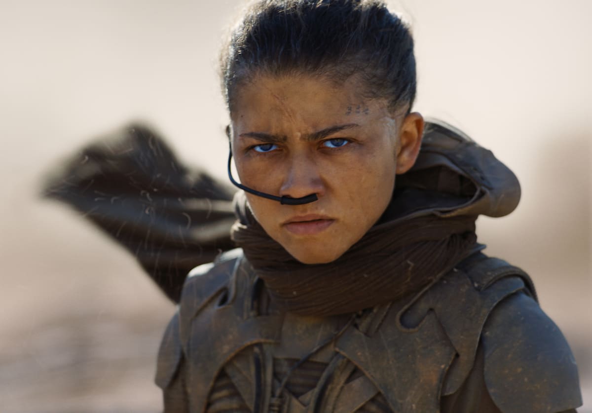 Fotograma cedido por Warner Bros. Pictures que muestra a la actriz Zendaya como Chani, en una escena de la película 'Dune: Part 3'. La esperada 'Dune: Part 3' dará un salto temporal de 17 años y prepara el terreno para una gran guerra que pondrá fin a la exitosa saga dirigida por el canadiense Denis Villeneuve, según el primer avance de la película lanzado este martes. EFE/ Warner Bros. Pictures /SOLO USO EDITORIAL/ NO VENTAS/ SOLO DISPONIBLE PARA ILUSTRAR LA NOTICIA QUE ACOMPAÑA (CRÉDITO OBLIGATORIO)