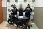Le pidieron los papeles de la moto y terminó capturado en Bucaramanga: esto pasó