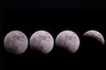 Eclipse Lunar: Así se se tiñó de cobrizo durante la noche y la madrugada en Colombia
