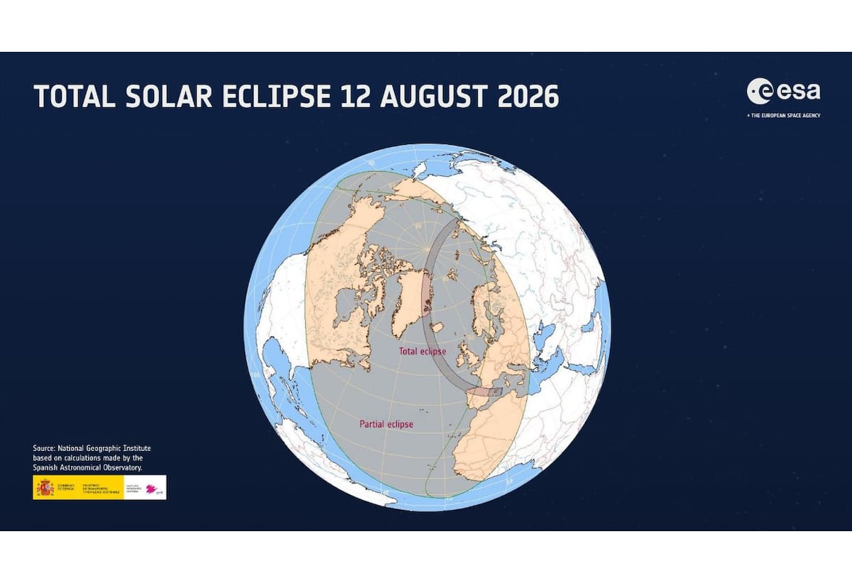 El eclipse solar total del miércoles 12 de agosto de 2026 será uno de los mayores eventos astronómicos del siglo, ya que se convertirá en el primer eclipse total de Sol visible desde la península ibérica desde hace más de un siglo.