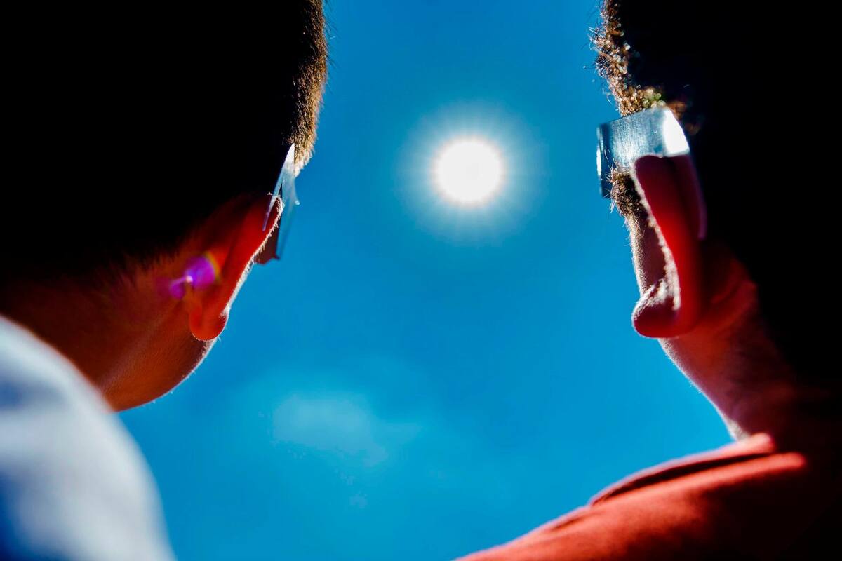 Mañana se termina la temporada anual de eclipses: fueron cuatro a lo largo de 2021, que es el menor número de ellos que puede producirse. EFE / VANGUARDIA