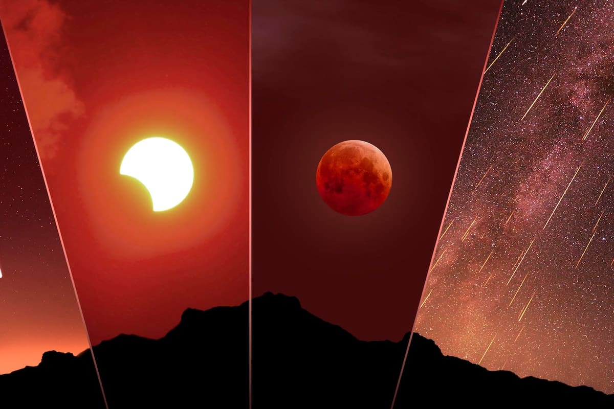 Eclipses, lluvias de meteoros y equinoccio: eventos astronómicos en septiembre de 2025.