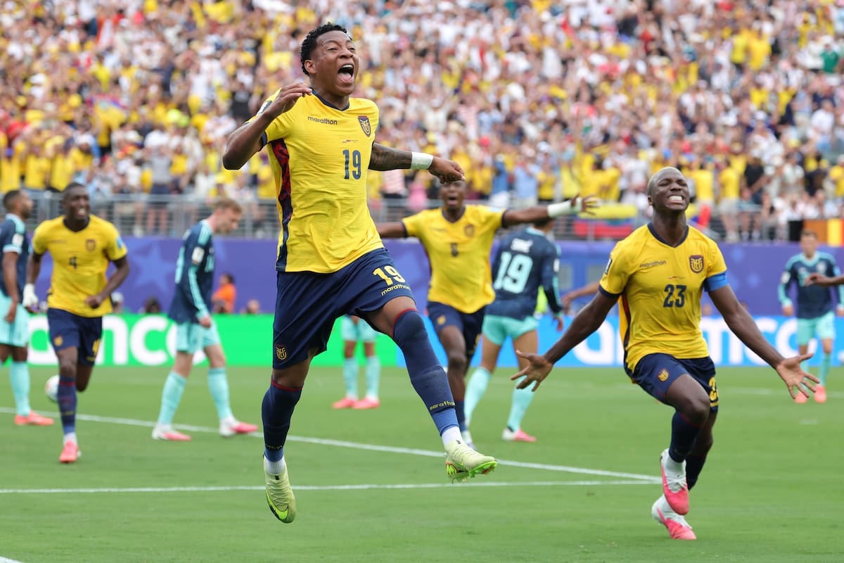 Ecuador clasificó como una de las mejores terceras a los dieciseisavos del Mundial. //Foto, EFE: Sebastiao Moreira