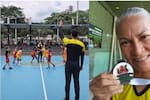 Eddy Martínez Córdoba, la mujer que lleva 30 años llenando de baloncesto las canchas de Bucaramanga