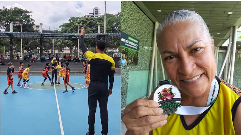 Eddy Martínez Córdoba, la mujer que lleva 30 años llenando de baloncesto las canchas de Bucaramanga