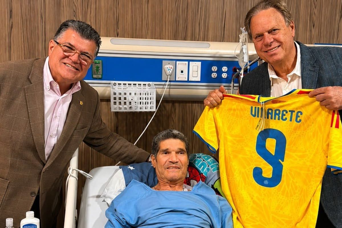 Eduardo Emilio Vilarete se recupera de una intervención quirúrgica. Foto: FCF