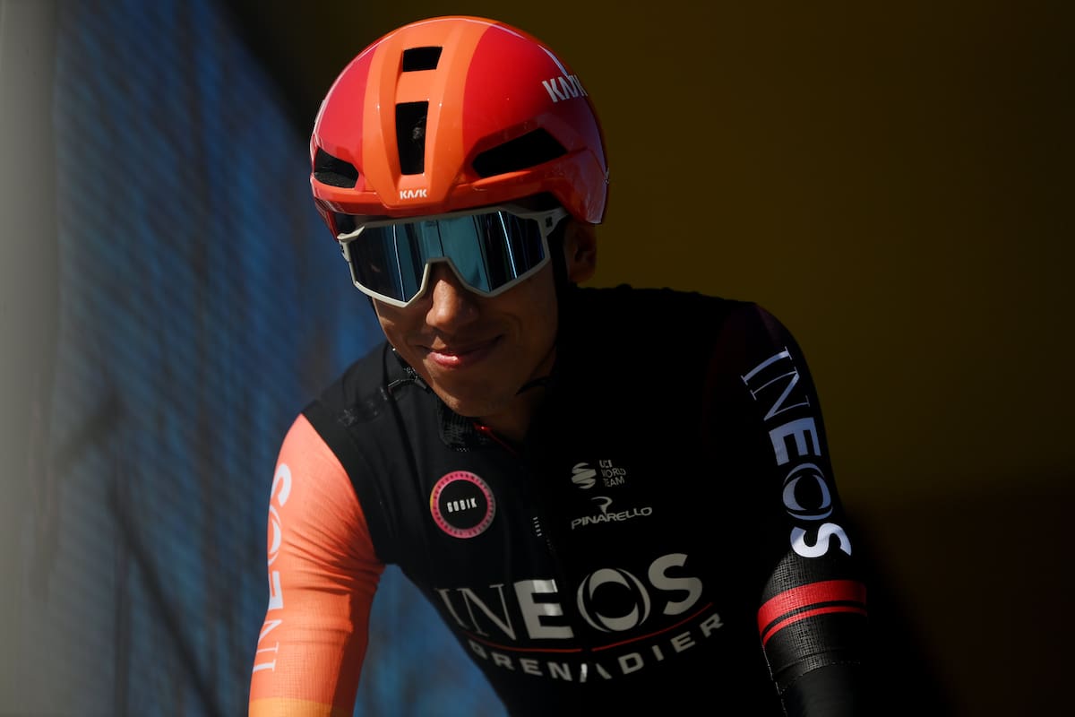 Egan Bernal, ciclista colombiano.