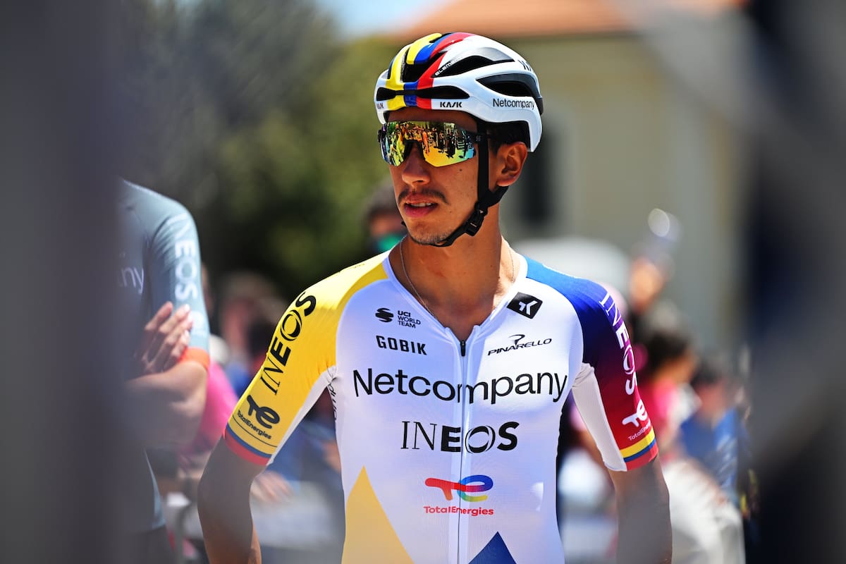 Egan Bernal resistió y llega bien ubicado al Blockhaus