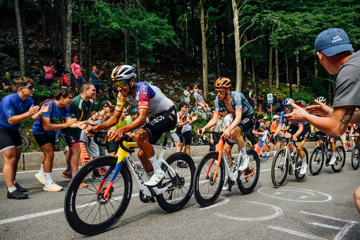 Egan Bernal sigue siendo el mejor colombiano en el Ranking UCI. Foto: Ineos