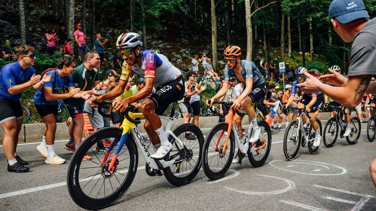 Egan Bernal sigue siendo el mejor colombiano en el Ranking UCI. Foto: Ineos