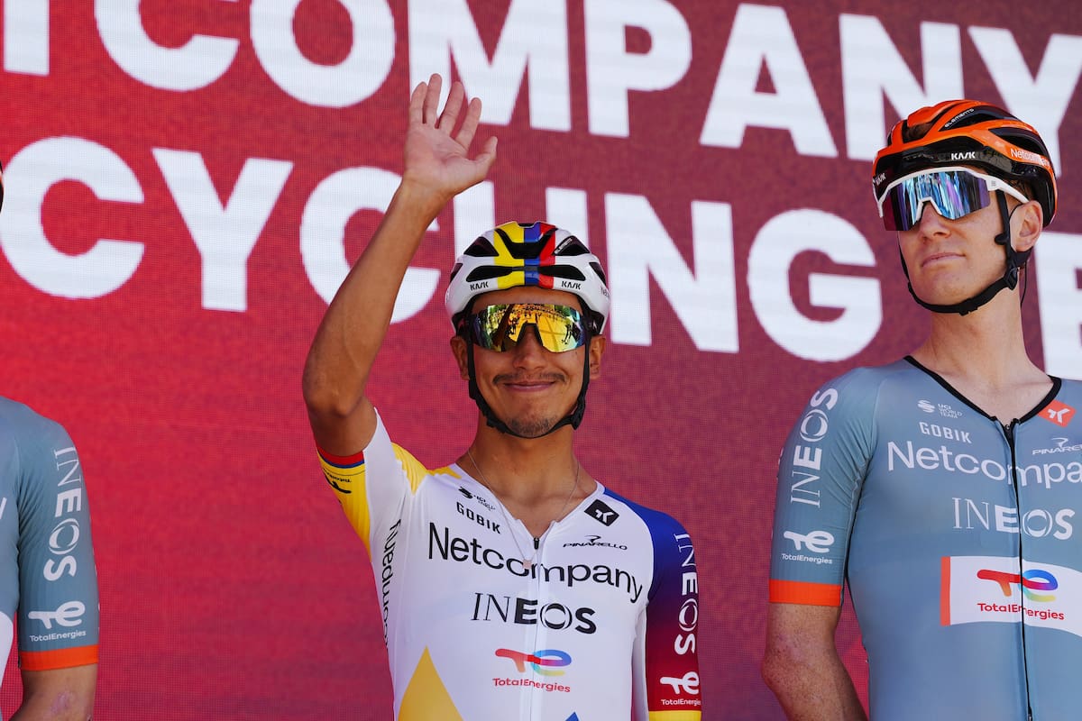 Egan Bernal sigue tercero en el Giro de Italia 2026 y Colombia se ilusiona. Foto: Giro de Italia