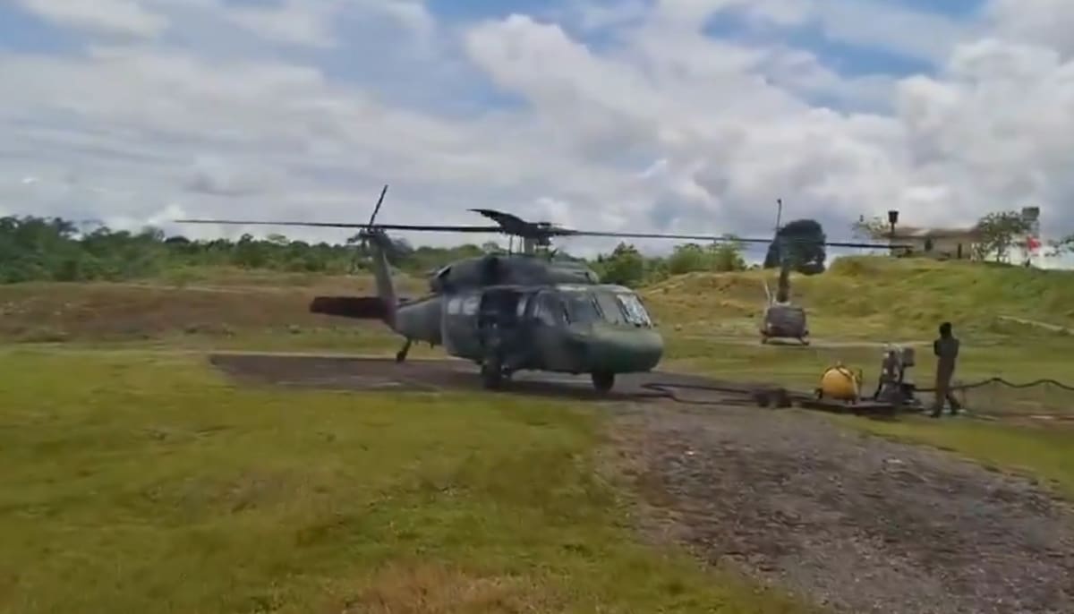 Combates entre Ejército y Clan del Golfo dejan cinco muertos en Chocó. Foto: captura de video