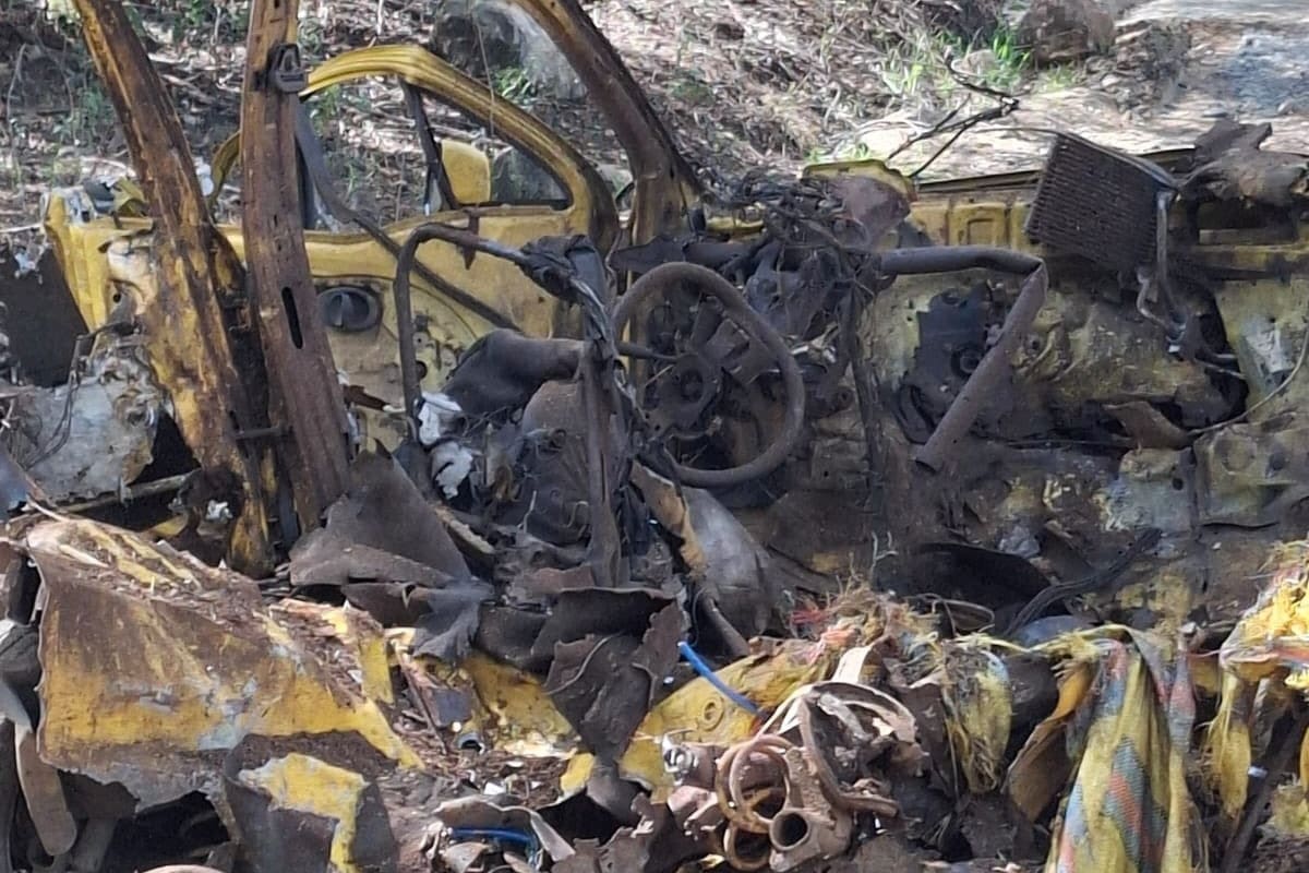 Ejército frustró posible atentado con taxi bomba en la vía Panamericana, Cauca. | Foto: Tomada de X. @Marovaan