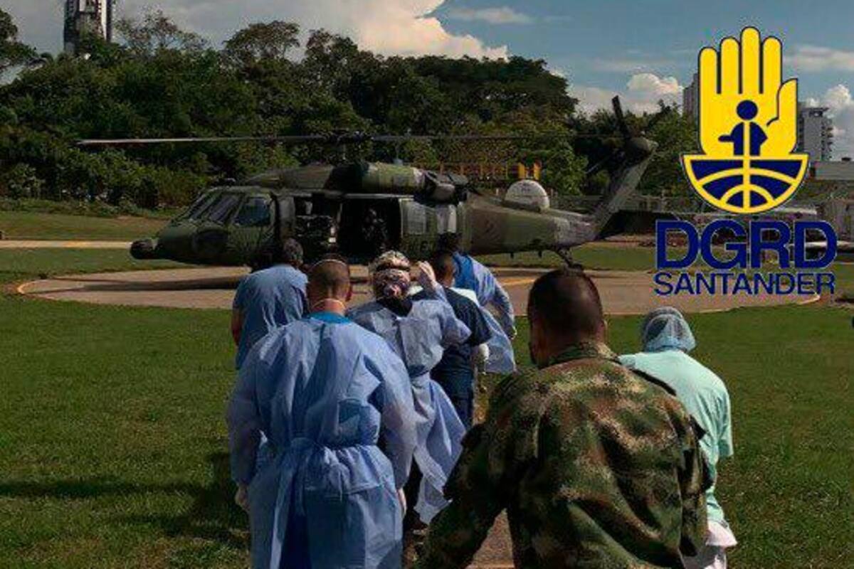 Menor de edad quemado en un trapiche en Santander, fue trasladado a Bucaramanga