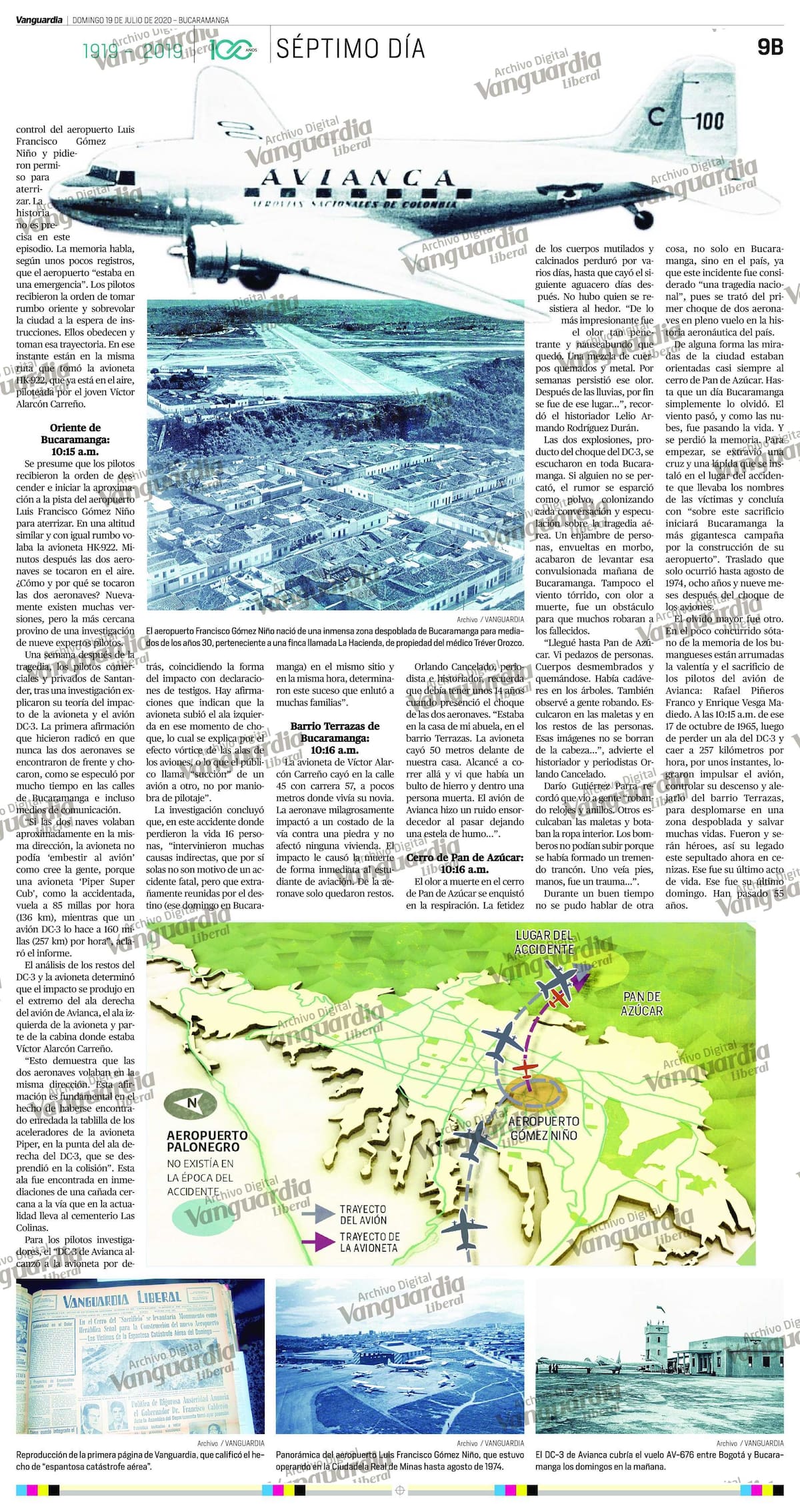 El 17 de octubre de 1965 un DC-3 de Avianca y una avioneta Piper chocaron sobre Bucaramanga. Dieciséis personas murieron. Seis décadas después, el ingeniero e historiador Lelio Armando Rodríguez Durán volvió sobre el caso y, a partir del testimonio de quien era la novia de Víctor Alarcón, encontró que algunas de las historias repetidas durante años no ocurrieron como se contaban.
