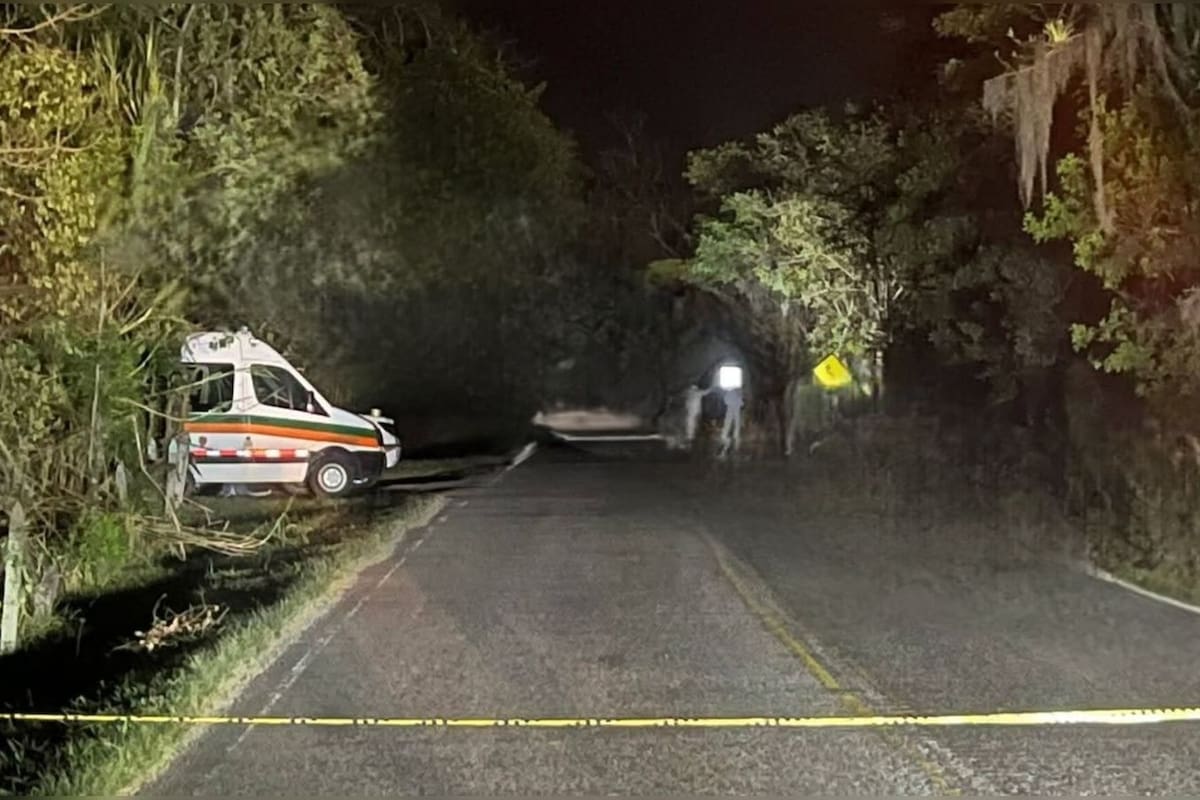 El accidente ocurrió en el km 13+325 de la vía que conecta San Gil con Bucaramanga.