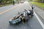 Adulto mayor murió y un joven resultó herido tras fuerte accidente en Santander