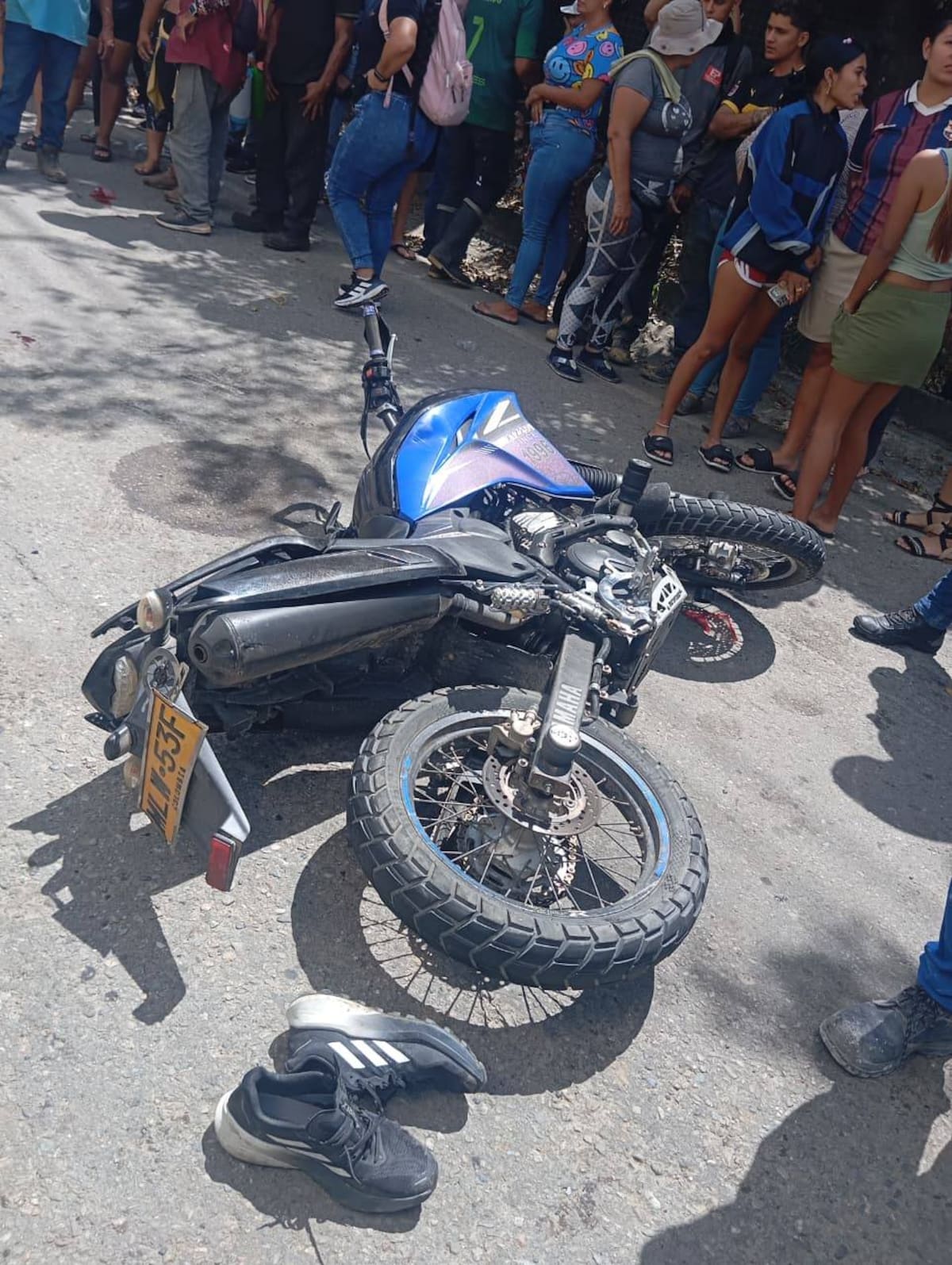 El accidente se registró en el sector de La Cemento, en Bucaramanga, dejando dos víctimas fatales.