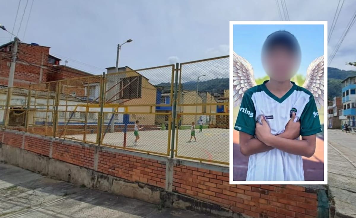 El adolescente de 13 años fue trasladado de urgencia a un centro médico, pero falleció debido a la gravedad de la herida.