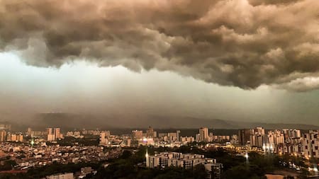 El área metropolitana de Bucaramanga amanece con lluvias este domingo