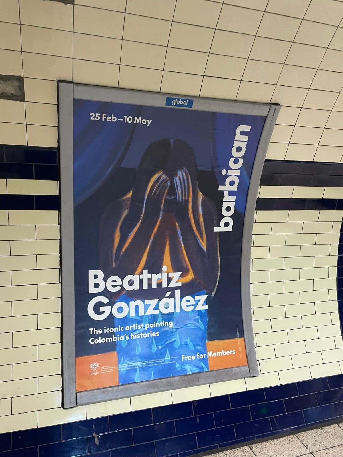 El arte de Beatriz González se toma Londres. Foto suministrada por Daniel Ripoll González, hijo de la maestra Beatriz González. /VANGUARDIA