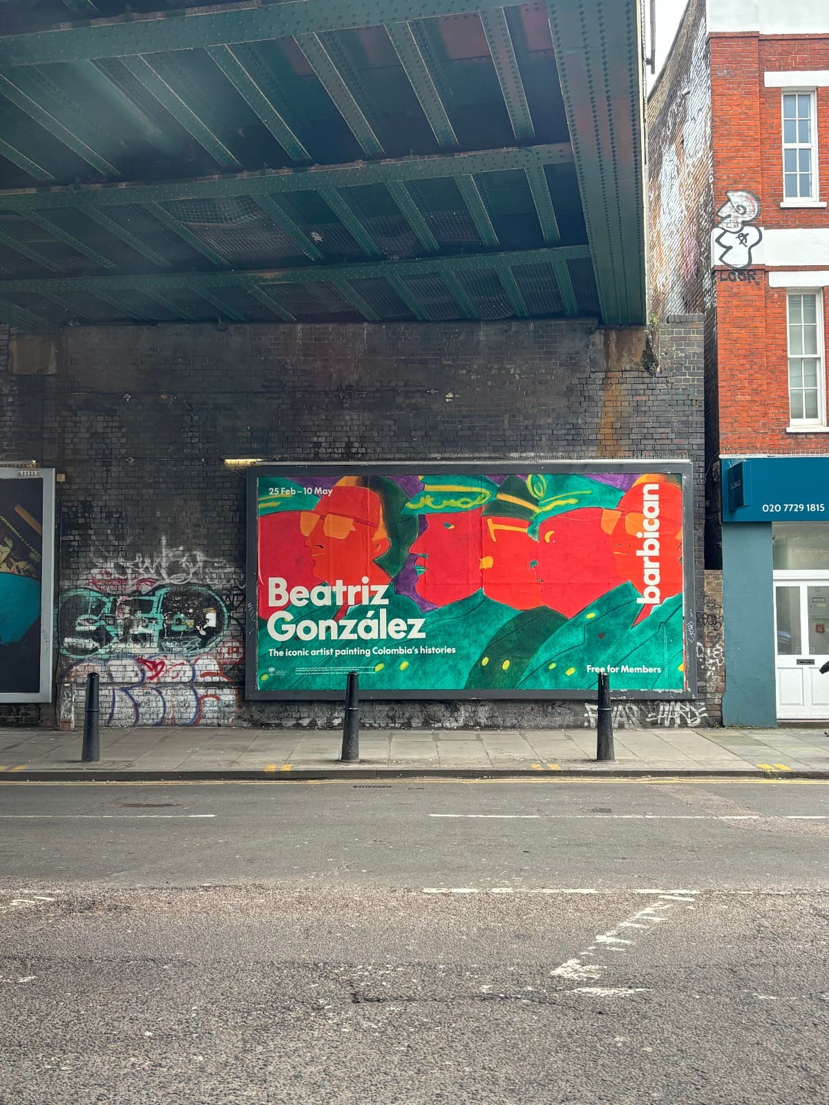 El arte de Beatriz González se toma Londres. Foto suministrada por Daniel Ripoll González, hijo de la maestra Beatriz González. /VANGUARDIA