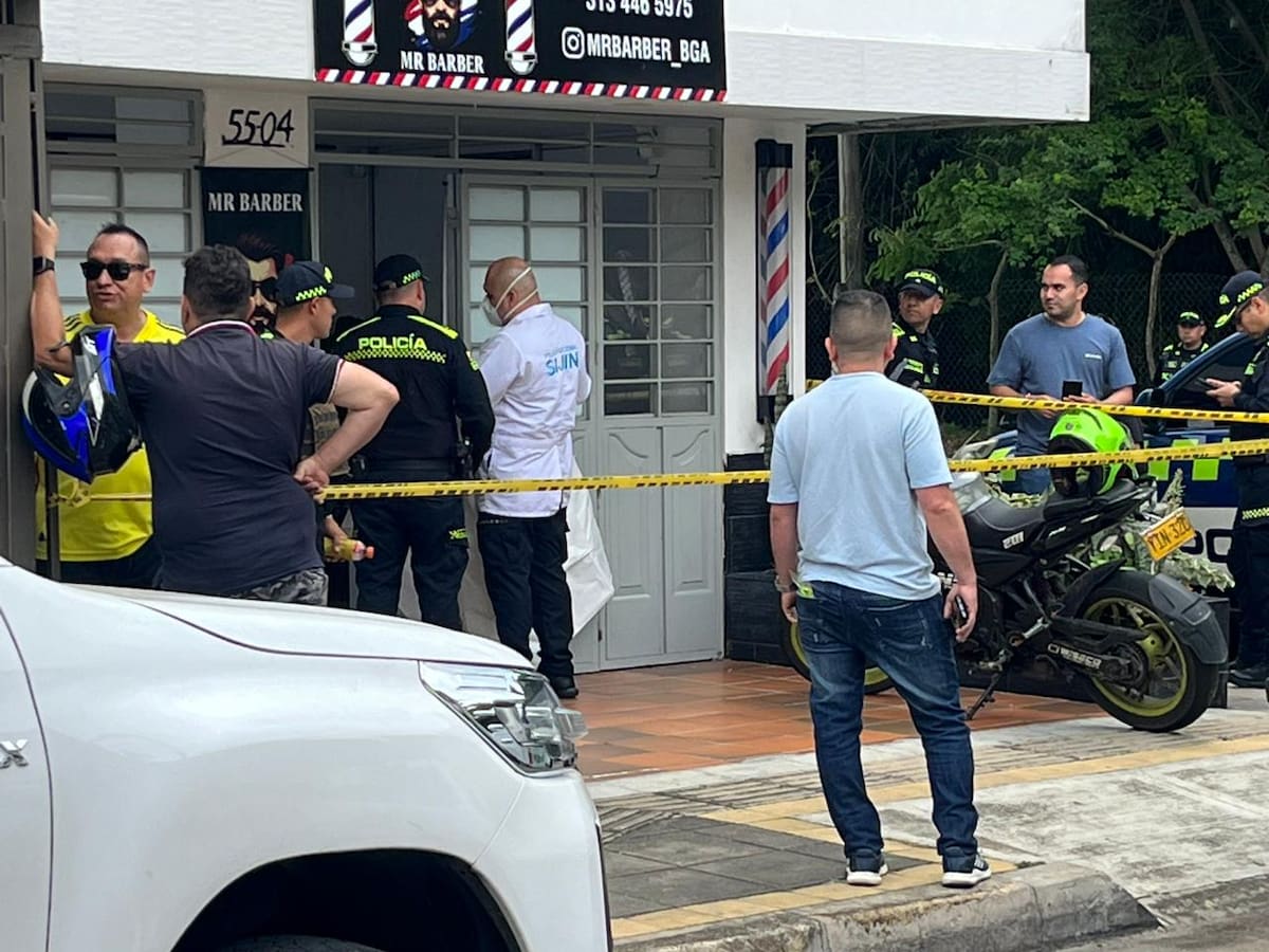 El ataque ocurrió dentro del establecimiento Mr. Barber, ubicado en la carrera 3W con calle 55 del barrio Mutis.