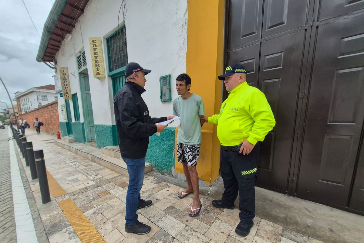 El capturado fue detenido por unidades del CTI y la Policía en el barrio Café Madrid de Bucaramanga.