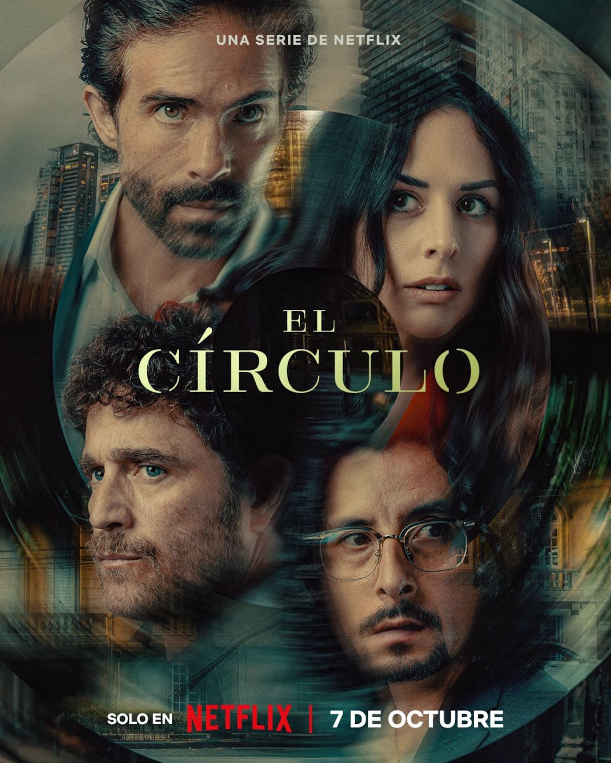Cuatro amigos, un video filtrado y secretos capaces de romperlo todo. 'El Círculo', basada en la novela de Jorge Zepeda Patterson, llegará a Netflix el 7 de octubre, con Zuria Vega, Michel Brown, Raúl Briones y Osvaldo Benavides.