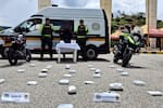 Capturan a motociclista con más de 15 kilos de droga en la vía Bucaramanga-San Gil