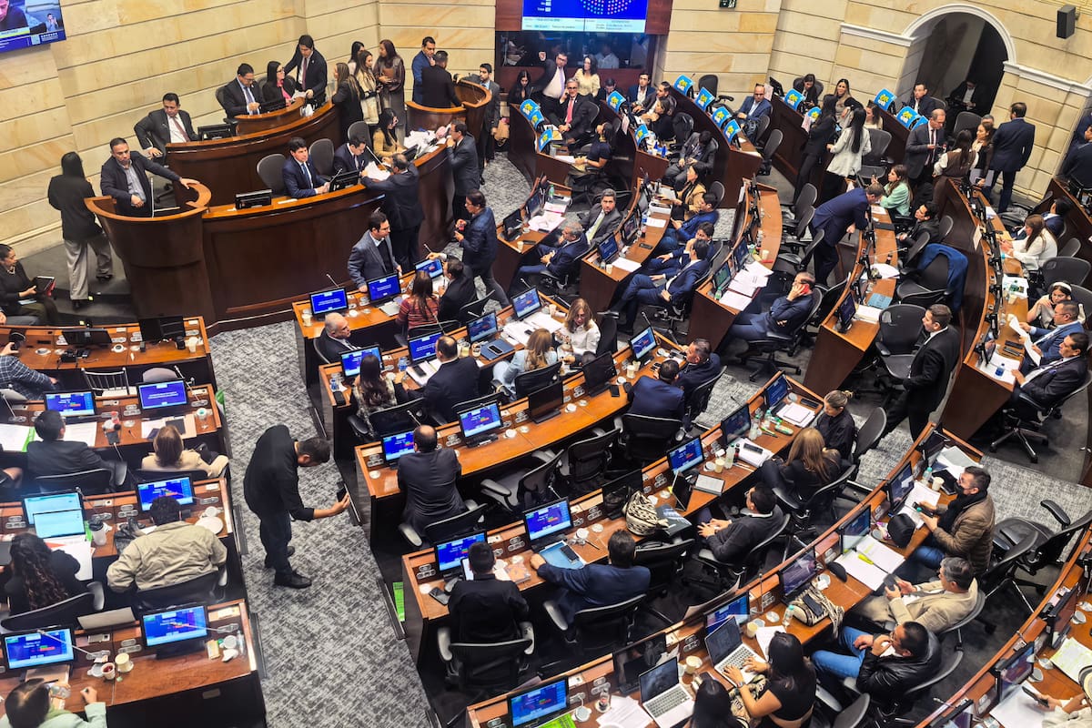 El Congreso aprobó el presupuesto de 2027. // Foto: Colprensa.