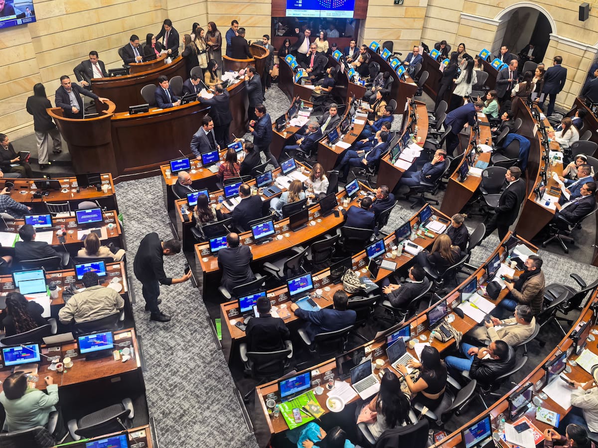 El Congreso aprobó el presupuesto de 2027. // Foto: Colprensa.