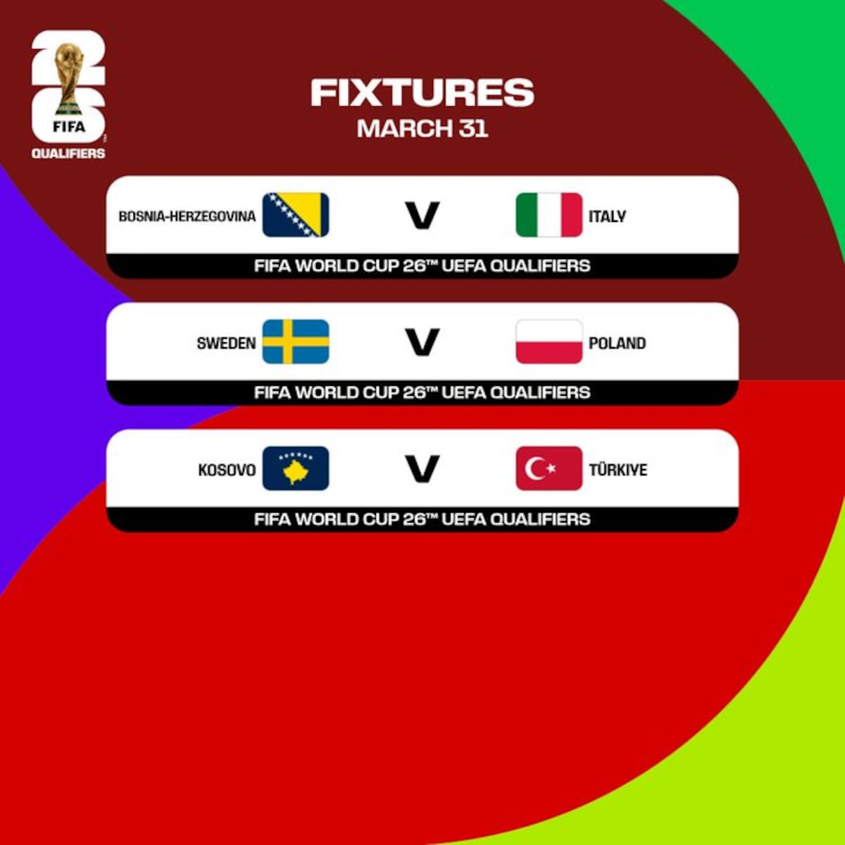 El día final de la clasificación para la #FIFAWorldCup 2026