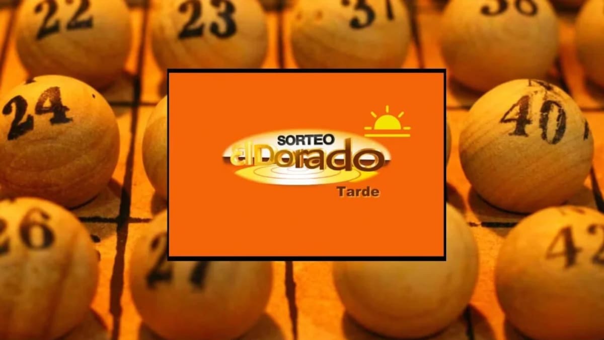Sorteo de hoy de El Dorado Tarde.