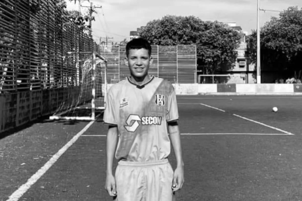 El era Brayan Guzmán, el joven futbolista que fue asesinado en Santander