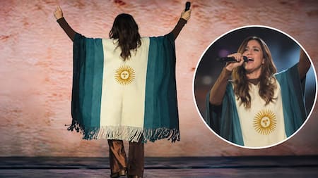 La historia detrás del poncho que ‘La Sole’ usó para despedir a Lionel Messi