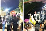 Video: llevaron el ataúd de un hincha del Atlético Bucaramanga asesinado al estadio Américo Montanini
