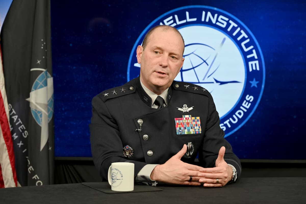 El general Douglas Schiess, jefe del Comando de Fuerzas Espaciales de Combate Foto: U.S Space Command