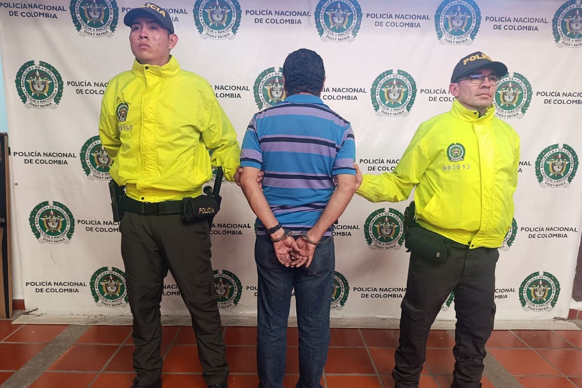 El hombre de 73 años fue capturado por la Sijin en el barrio Alarcón, en Bucaramanga.